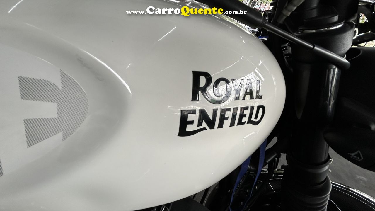 ROYAL ENFIELD   HUNTER 350   BRANCO 2025 350CC GASOLINA - Loja