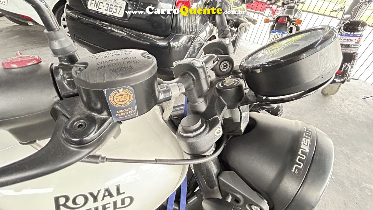 ROYAL ENFIELD   HUNTER 350   BRANCO 2025 350CC GASOLINA - Loja