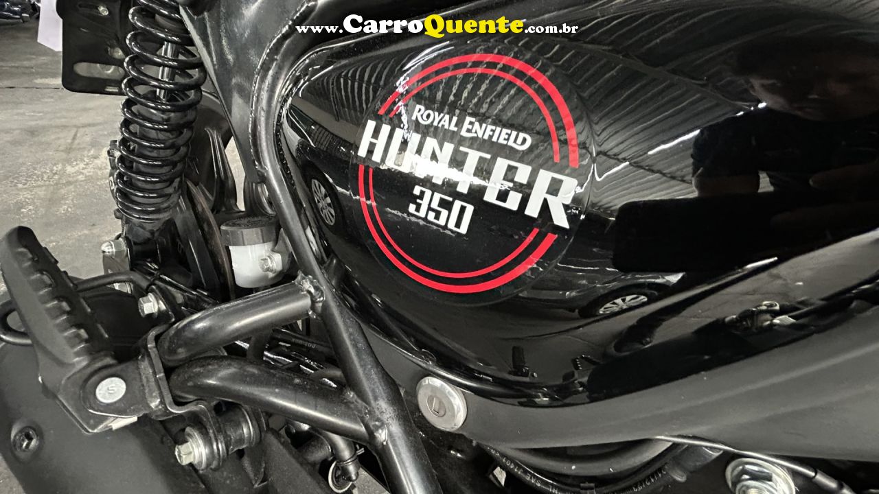 ROYAL ENFIELD   HUNTER 350   BRANCO 2025 350CC GASOLINA - Loja