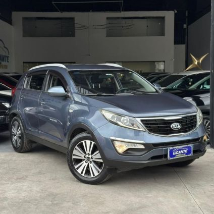 KIA   SPORTAGE LX 2.0 16V 2.0 16V FLEX  AUT.   AZUL 2016 2.0 FLEX