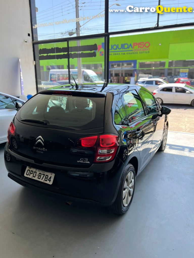 CITROËN   C3 ORIGINE 1.5 FLEX 8V 5P MEC.   PRETO 2013 1.5 FLEX - Loja