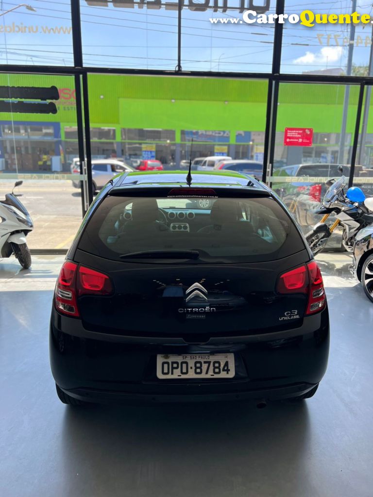 CITROËN   C3 ORIGINE 1.5 FLEX 8V 5P MEC.   PRETO 2013 1.5 FLEX - Loja