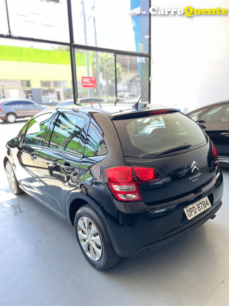 CITROËN   C3 ORIGINE 1.5 FLEX 8V 5P MEC.   PRETO 2013 1.5 FLEX - Loja