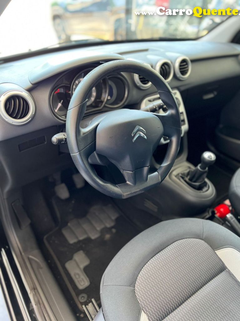 CITROËN   C3 ORIGINE 1.5 FLEX 8V 5P MEC.   PRETO 2013 1.5 FLEX - Loja