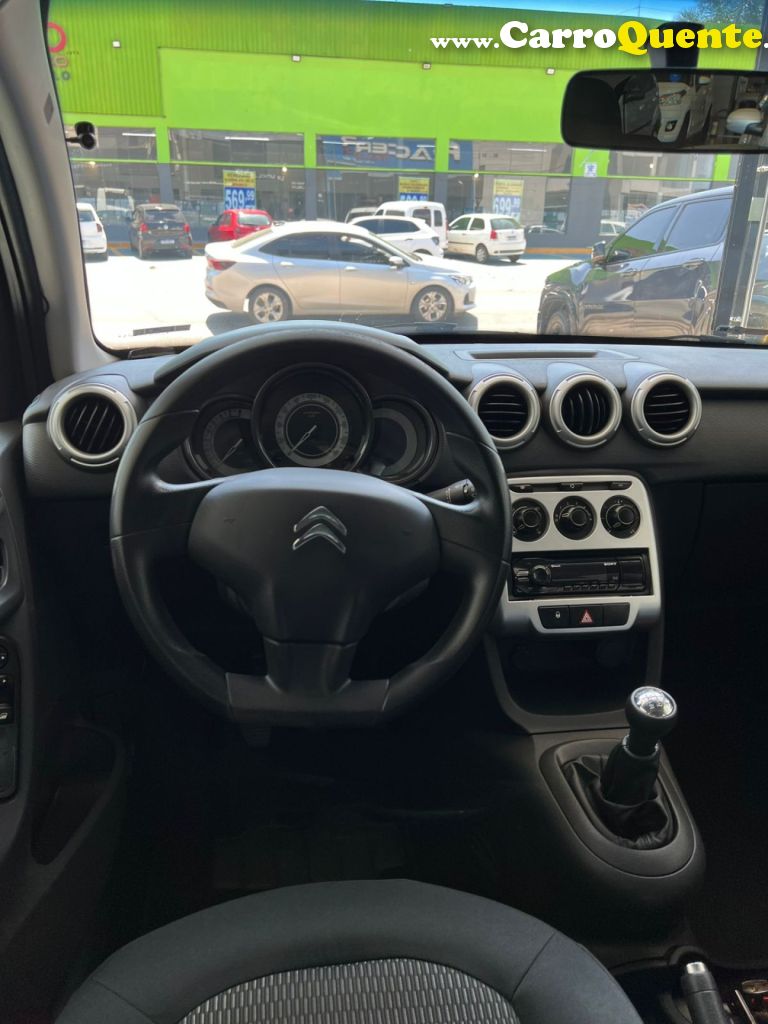 CITROËN   C3 ORIGINE 1.5 FLEX 8V 5P MEC.   PRETO 2013 1.5 FLEX - Loja