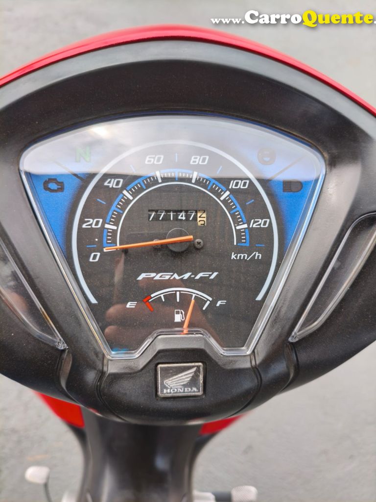 HONDA   BIZ 110I   VERMELHO 2018 110i GASOLINA - Loja