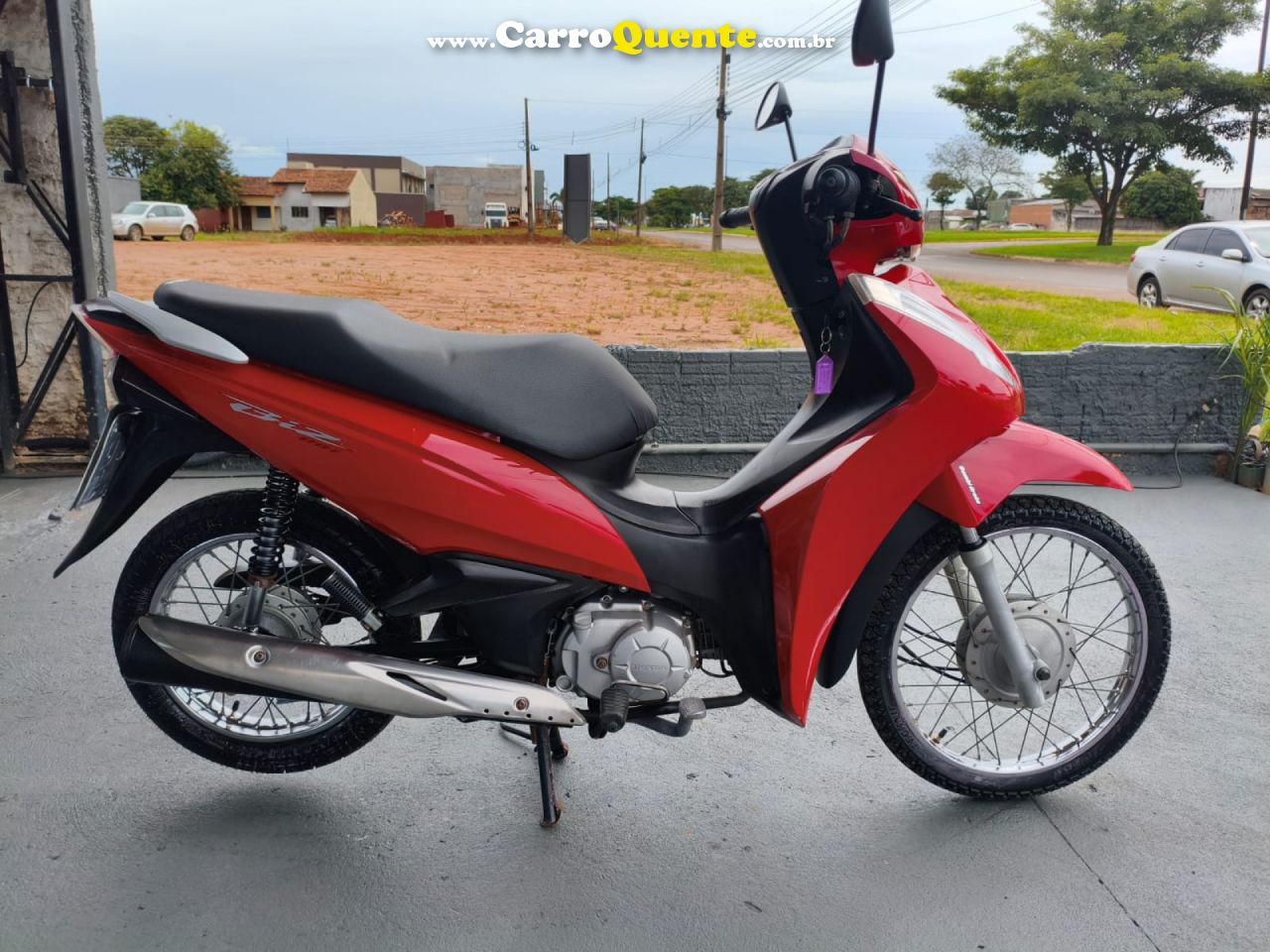 HONDA   BIZ 110I   VERMELHO 2018 110i GASOLINA - Loja