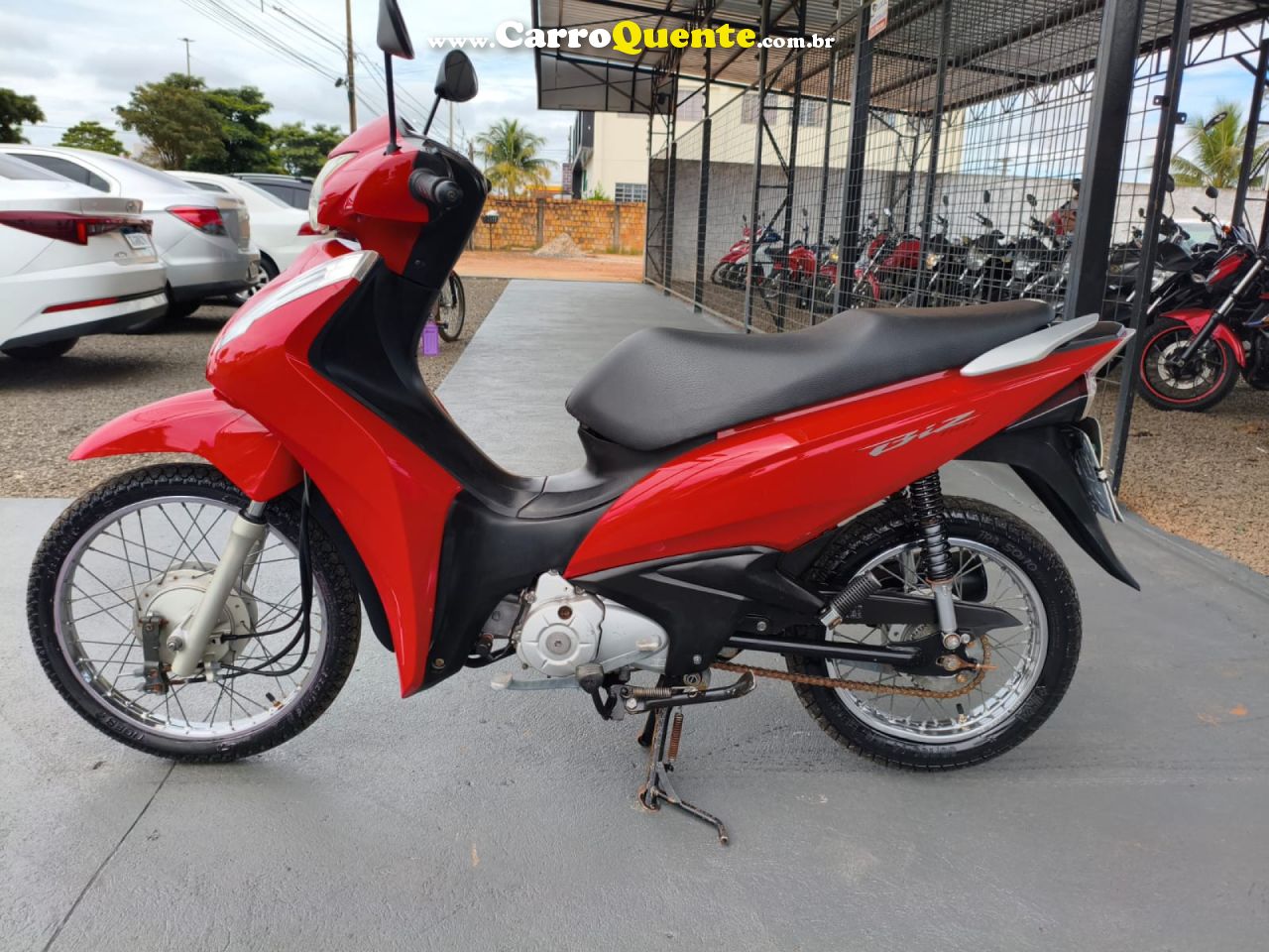 HONDA   BIZ 110I   VERMELHO 2018 110i GASOLINA - Loja