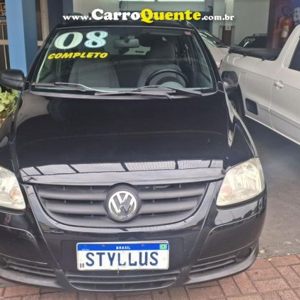 VOLKSWAGEN   SPACEFOX 1.6 1.6 TREND TOTAL FLEX 8V 5P   PRETO 2008 1.6 FLEX