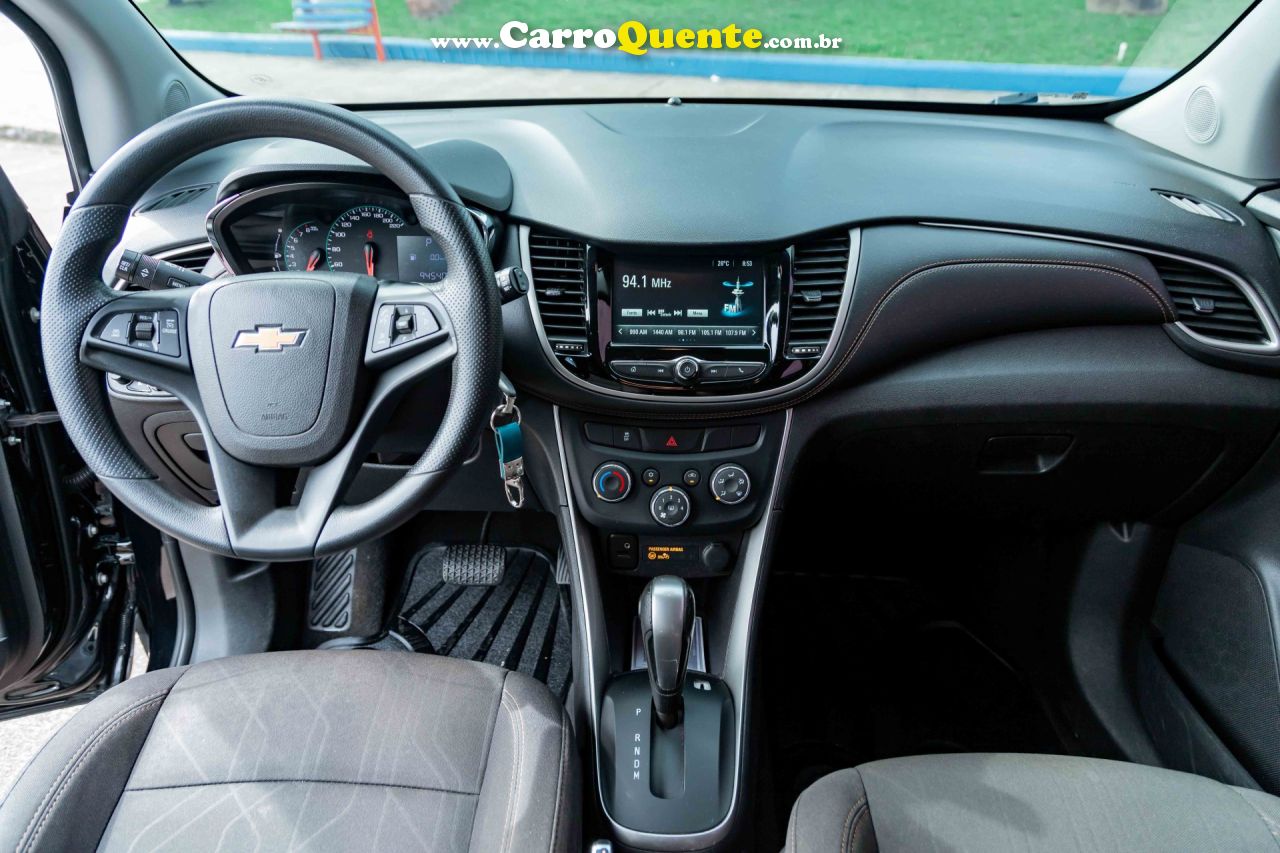 CHEVROLET   TRACKER LT 1.4 TURBO 16V FLEX 4X2 AUT.   PRETO 2019 1.4 FLEX - Loja