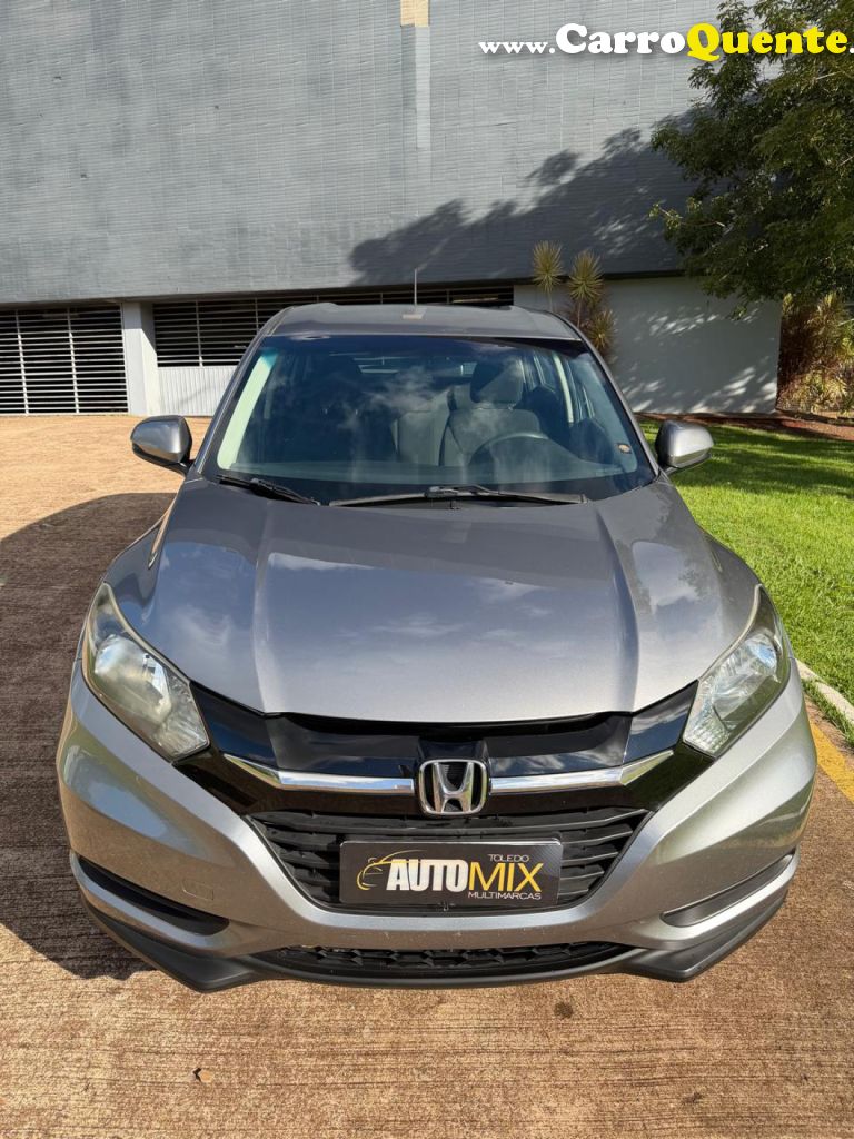 HONDA   HR-V LX 1.8 FLEXONE 16V 5P AUT.   CINZA 2016 1.8 GASOLINA - Loja