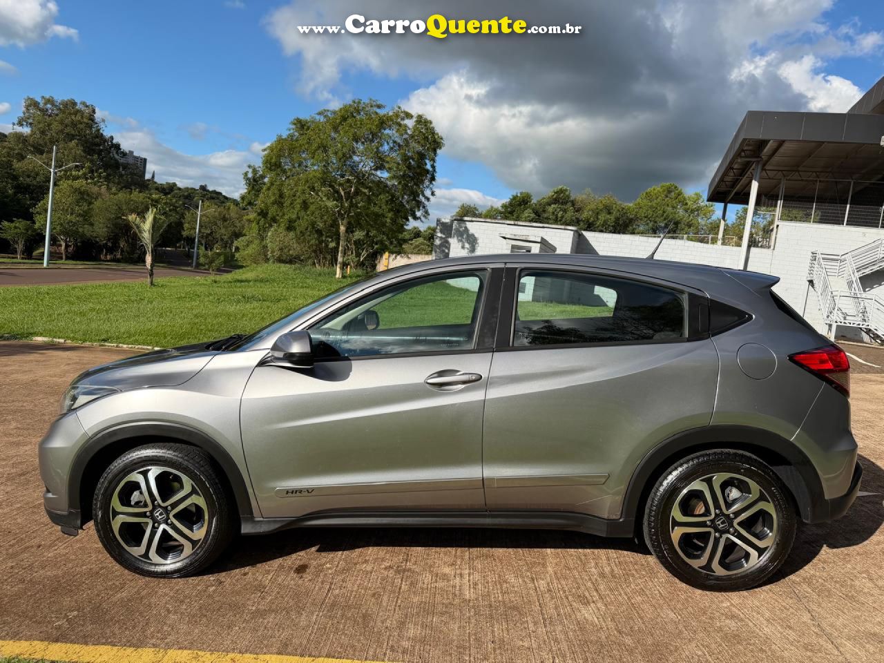 HONDA   HR-V LX 1.8 FLEXONE 16V 5P AUT.   CINZA 2016 1.8 GASOLINA - Loja