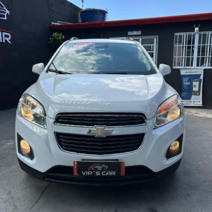CHEVROLET   TRACKER LTZ 1.8 16V FLEX 4X2 AUT.   BRANCO 2014 1.8 FLEX