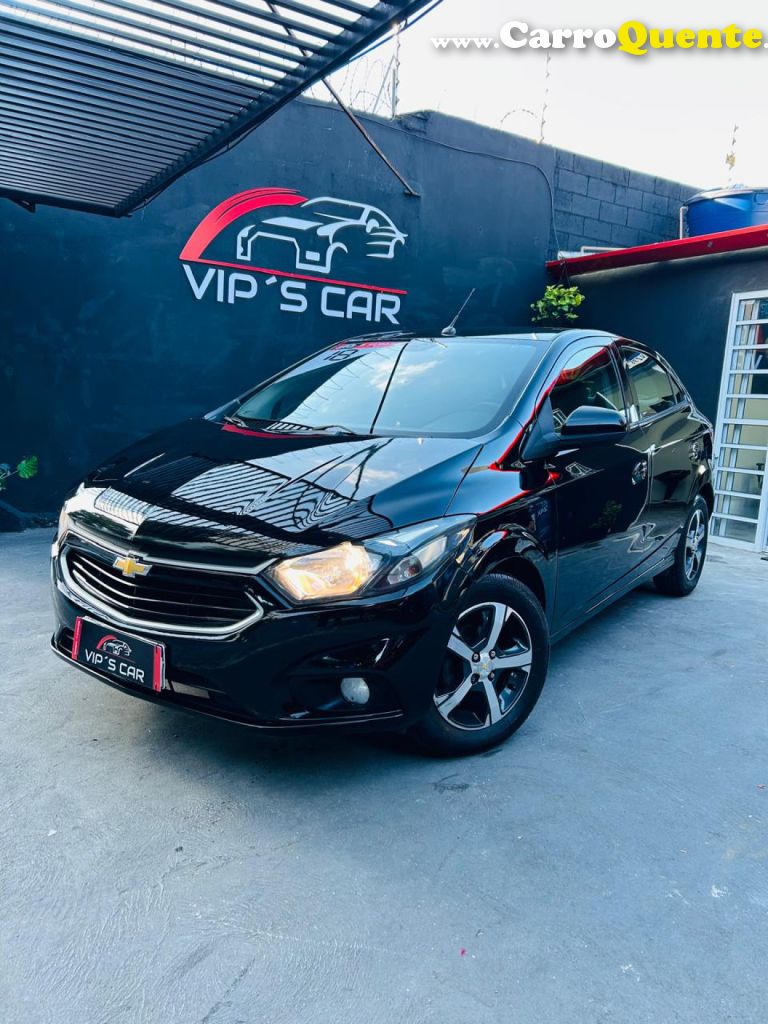 CHEVROLET   ONIX HATCH LT 1.4 8V FLEXPOWER 5P MEC.   PRETO 2018 1.4 FLEX - Loja