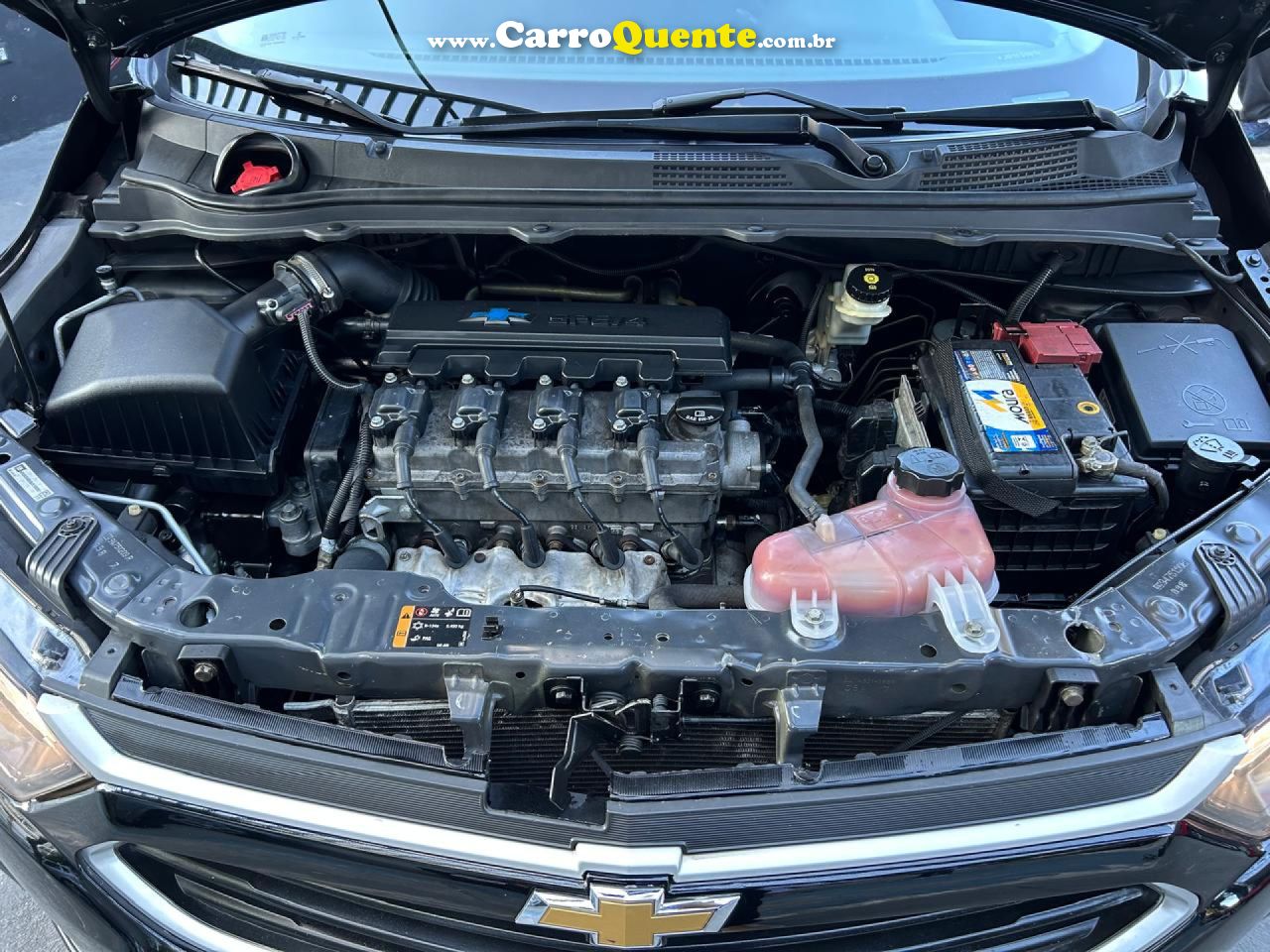 CHEVROLET   ONIX HATCH LT 1.4 8V FLEXPOWER 5P MEC.   PRETO 2018 1.4 FLEX - Loja