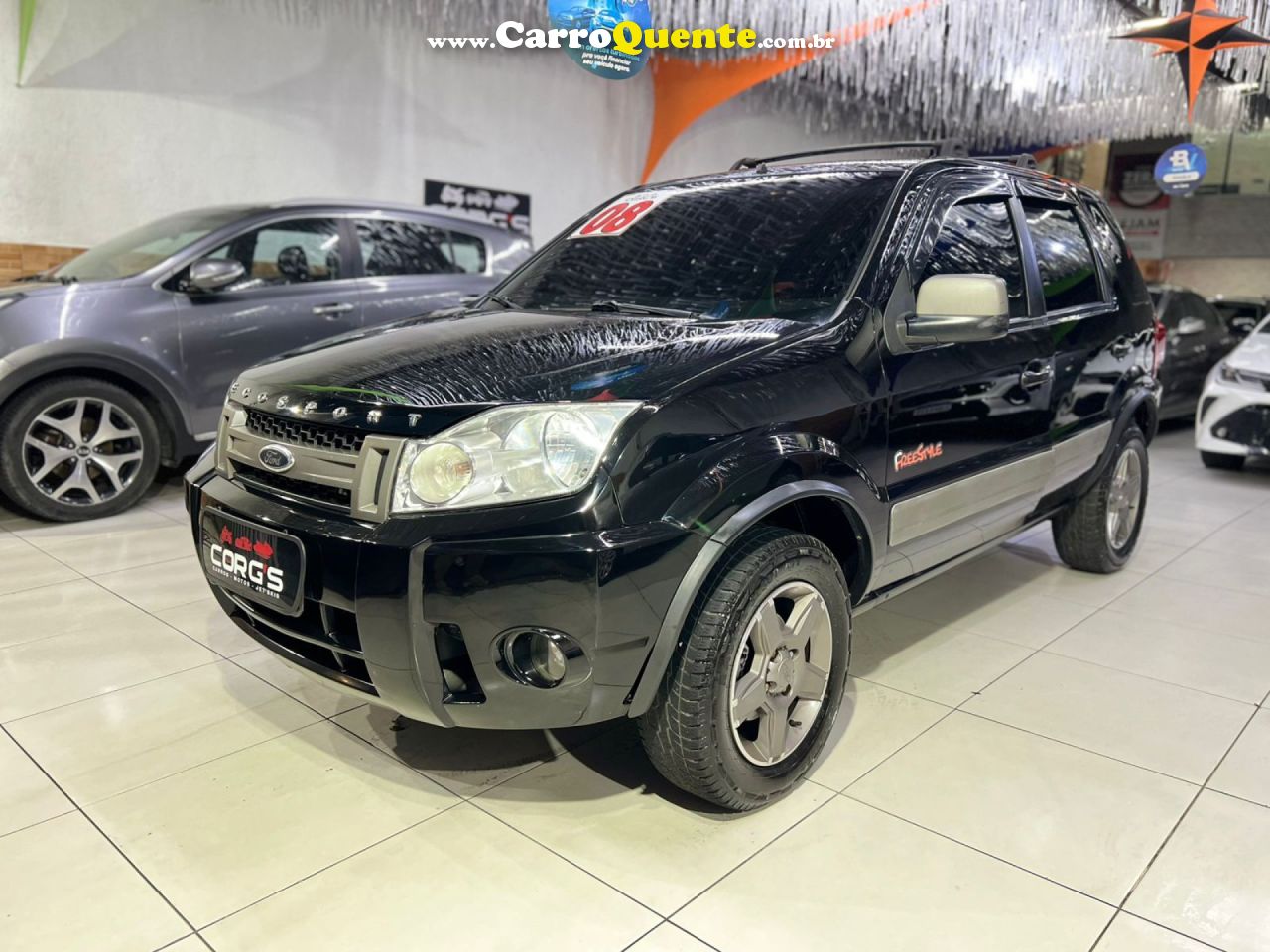 FORD   ECOSPORT XLT 1.6 1.6 FLEX 8V 5P   PRETO 2009 1.6 FLEX - Loja