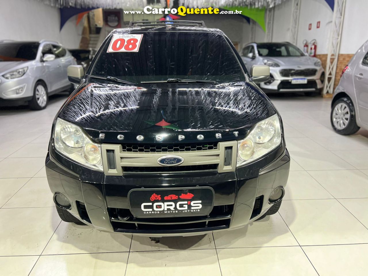 FORD   ECOSPORT XLT 1.6 1.6 FLEX 8V 5P   PRETO 2009 1.6 FLEX - Loja