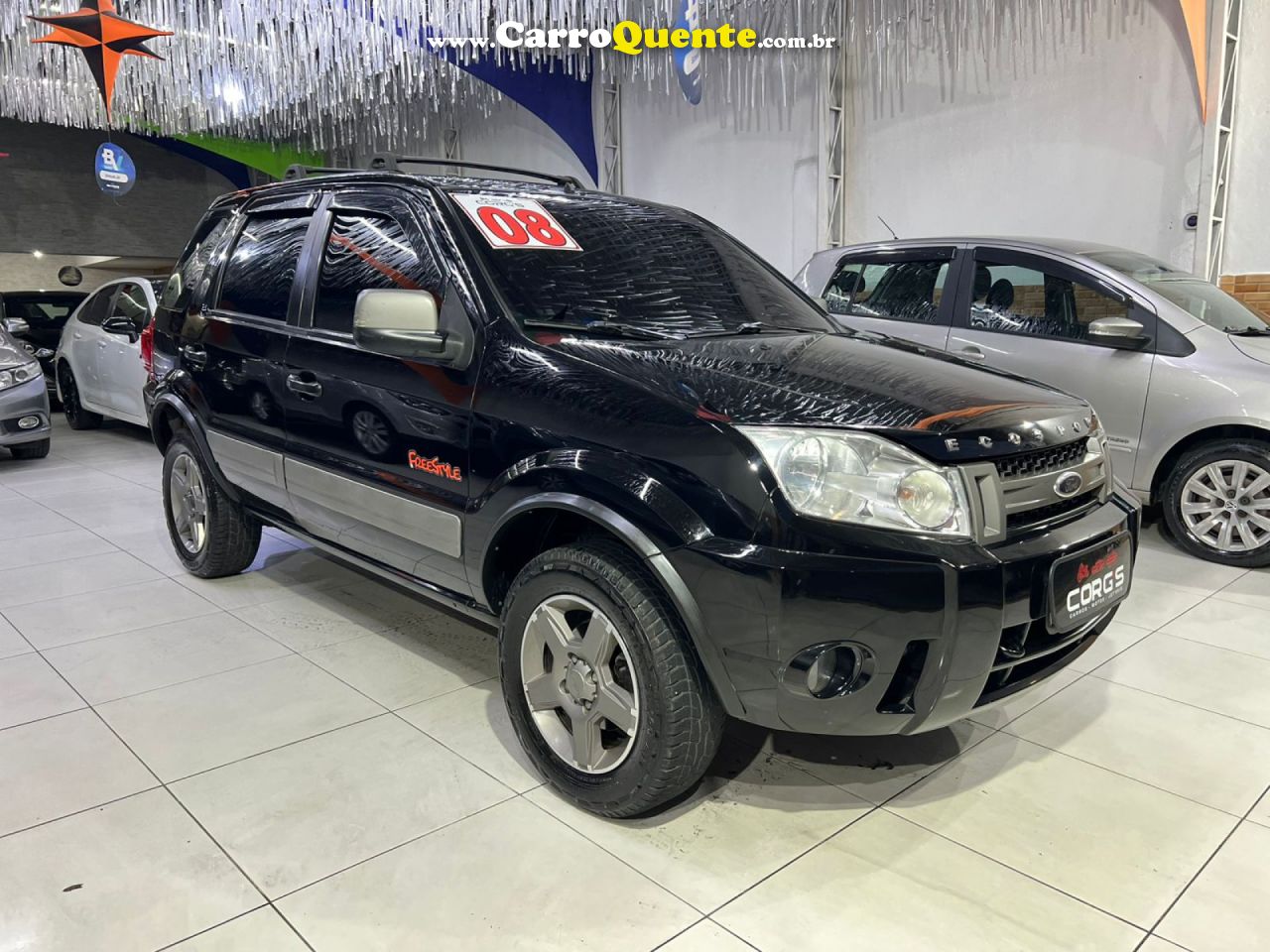 FORD   ECOSPORT XLT 1.6 1.6 FLEX 8V 5P   PRETO 2009 1.6 FLEX - Loja