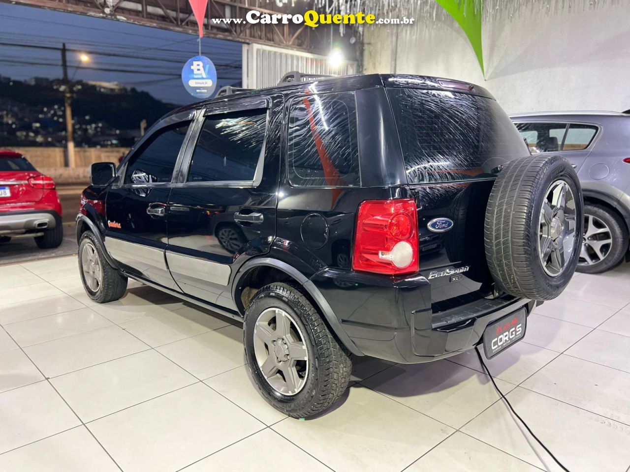 FORD   ECOSPORT XLT 1.6 1.6 FLEX 8V 5P   PRETO 2009 1.6 FLEX - Loja