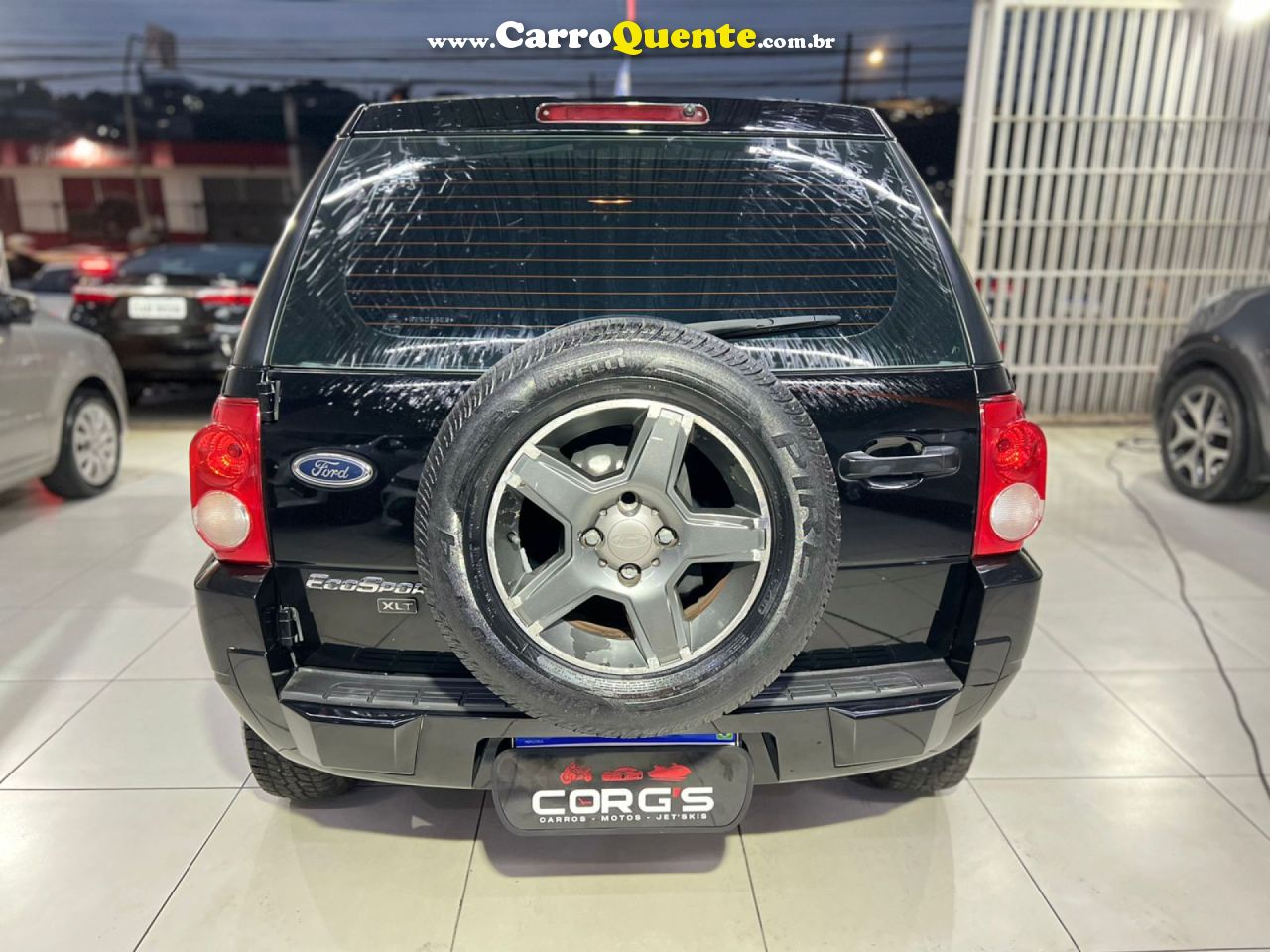 FORD   ECOSPORT XLT 1.6 1.6 FLEX 8V 5P   PRETO 2009 1.6 FLEX - Loja