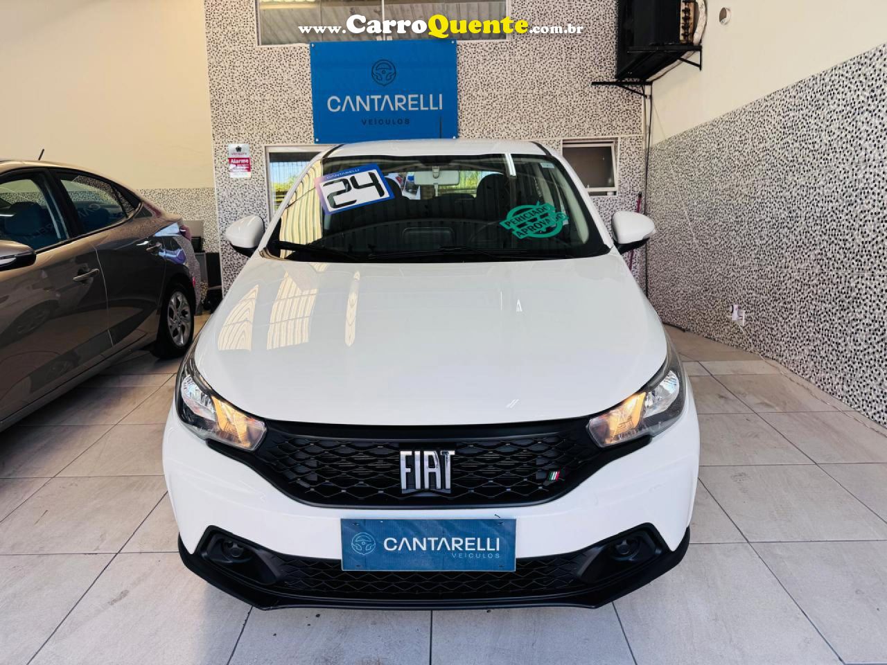 FIAT   ARGO DRIVE 1.0 6V FLEX   BRANCO 2024 1.0 FLEX - Loja