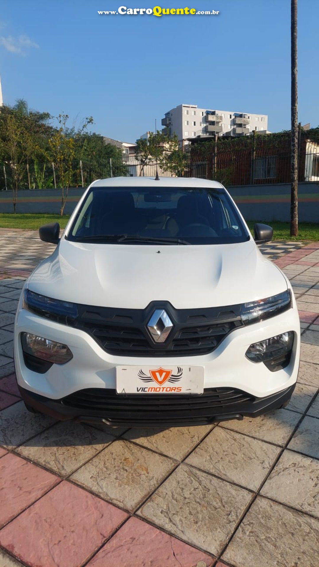 RENAULT   KWID ZEN 1.0 FLEX 12V 5P MEC.   BRANCO 2024 1.0 FLEX - Loja