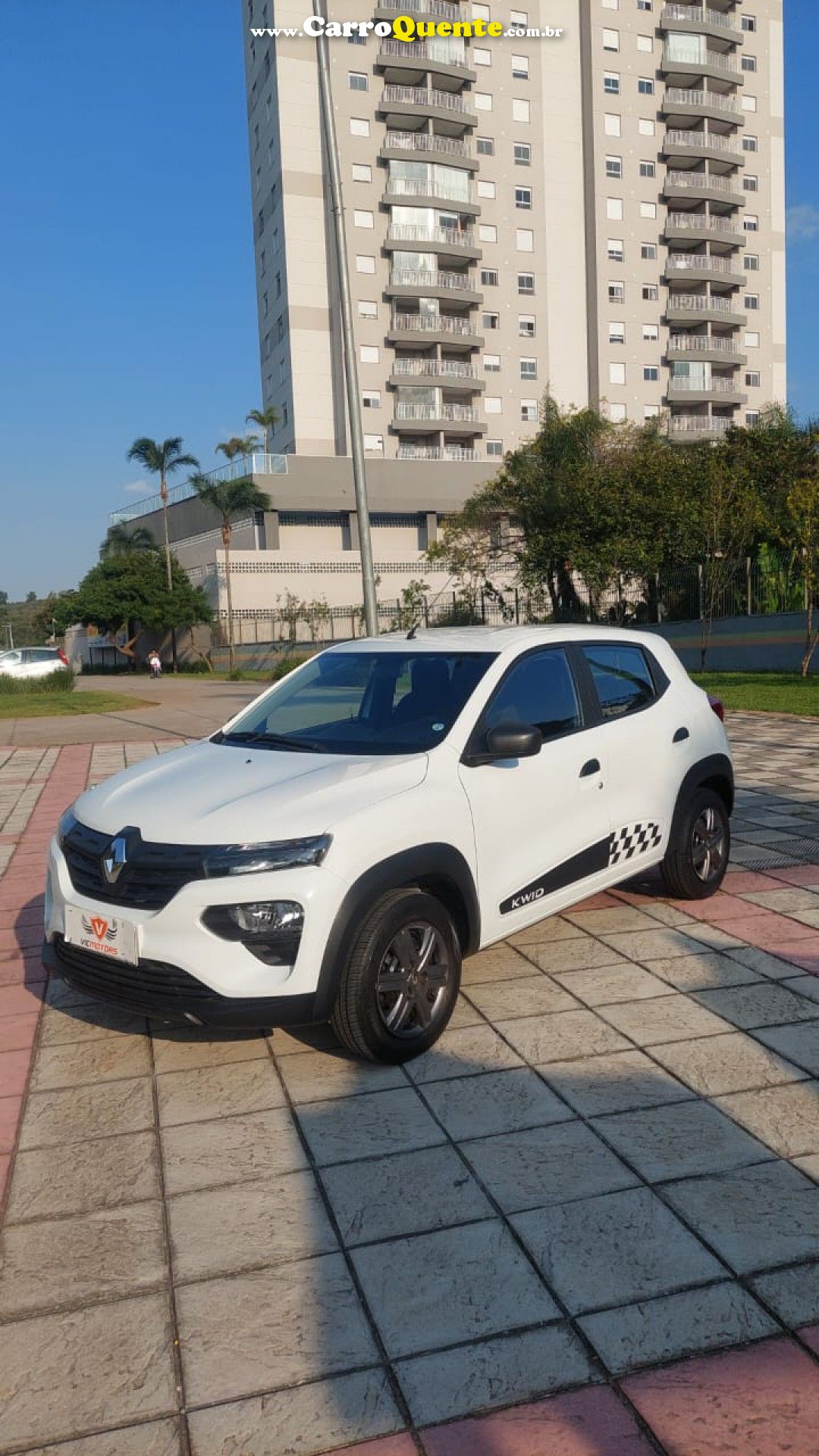 RENAULT   KWID ZEN 1.0 FLEX 12V 5P MEC.   BRANCO 2024 1.0 FLEX - Loja