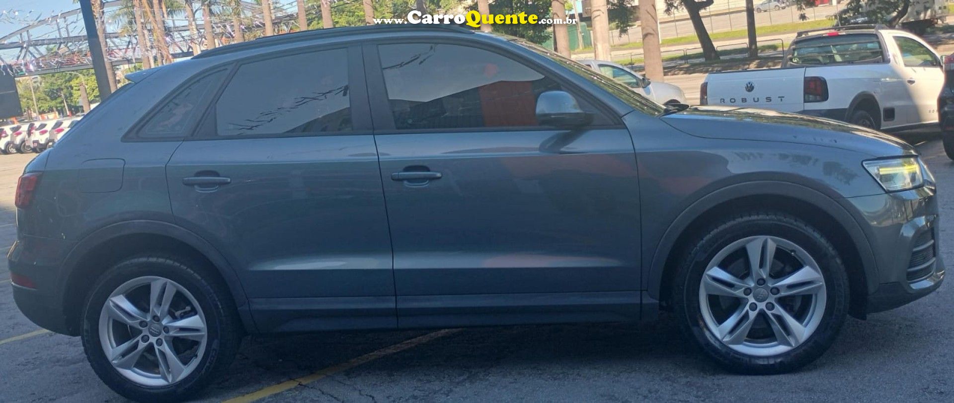 AUDI   Q3 1.4 TFSITFSI FLEX S-TRONIC 5P   CINZA 2017 1.4 FLEX - Loja
