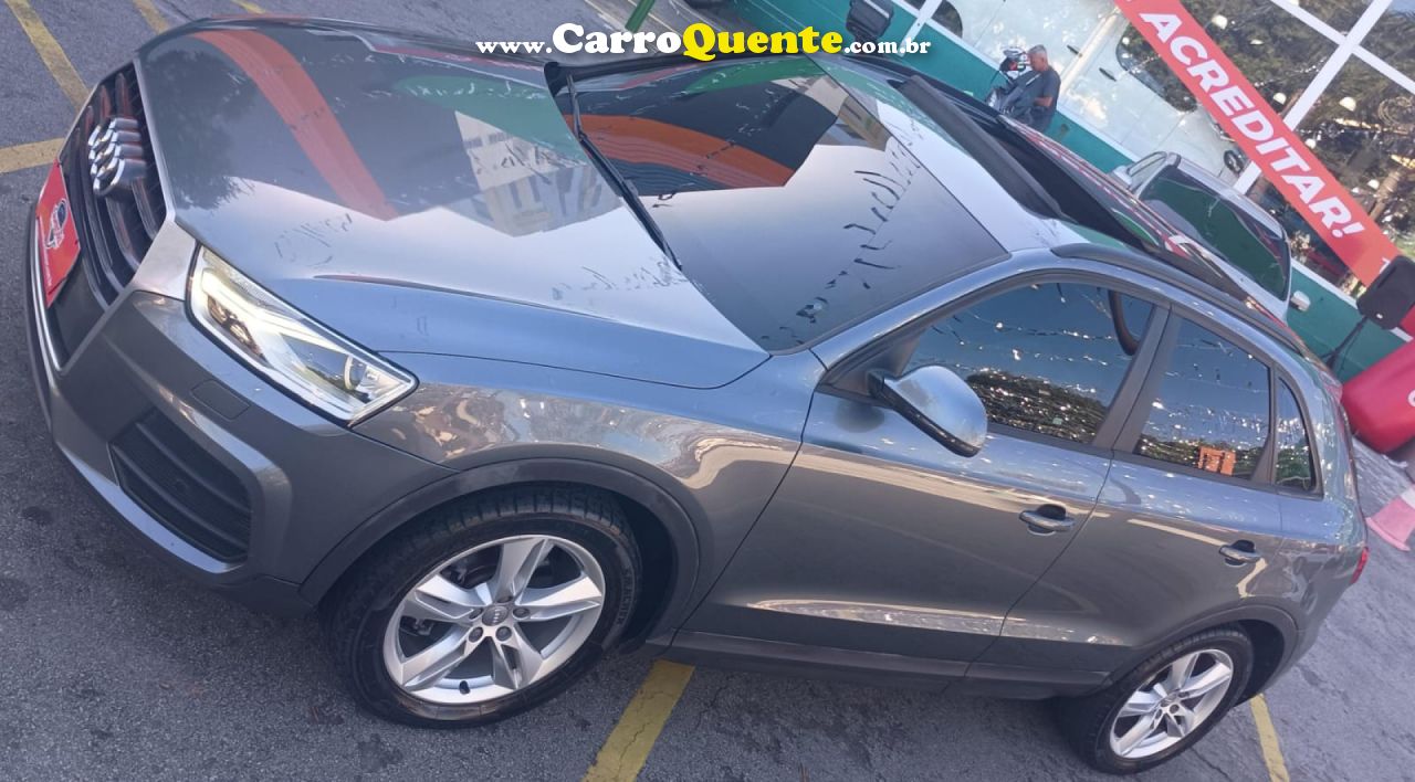 AUDI   Q3 1.4 TFSITFSI FLEX S-TRONIC 5P   CINZA 2017 1.4 FLEX - Loja