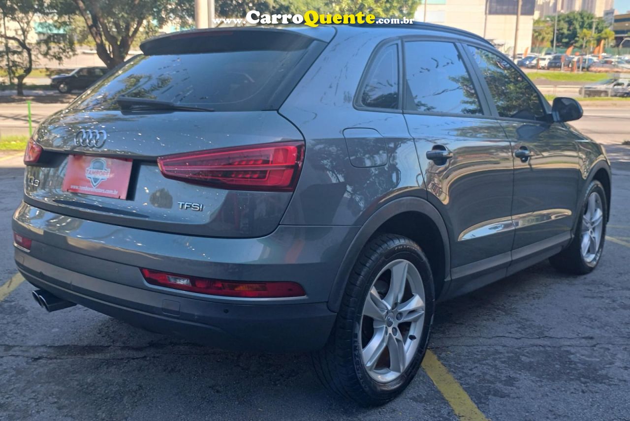 AUDI   Q3 1.4 TFSITFSI FLEX S-TRONIC 5P   CINZA 2017 1.4 FLEX - Loja