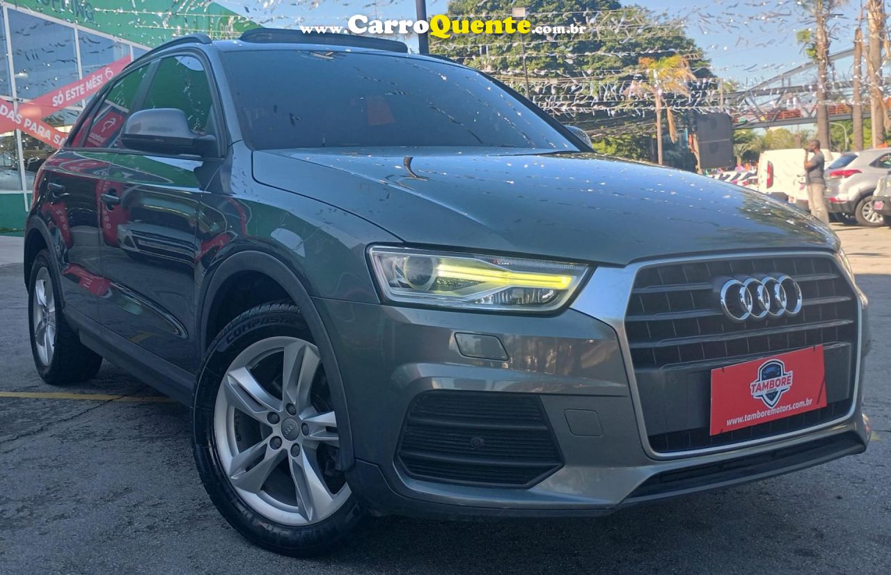 AUDI   Q3 1.4 TFSITFSI FLEX S-TRONIC 5P   CINZA 2017 1.4 FLEX - Loja