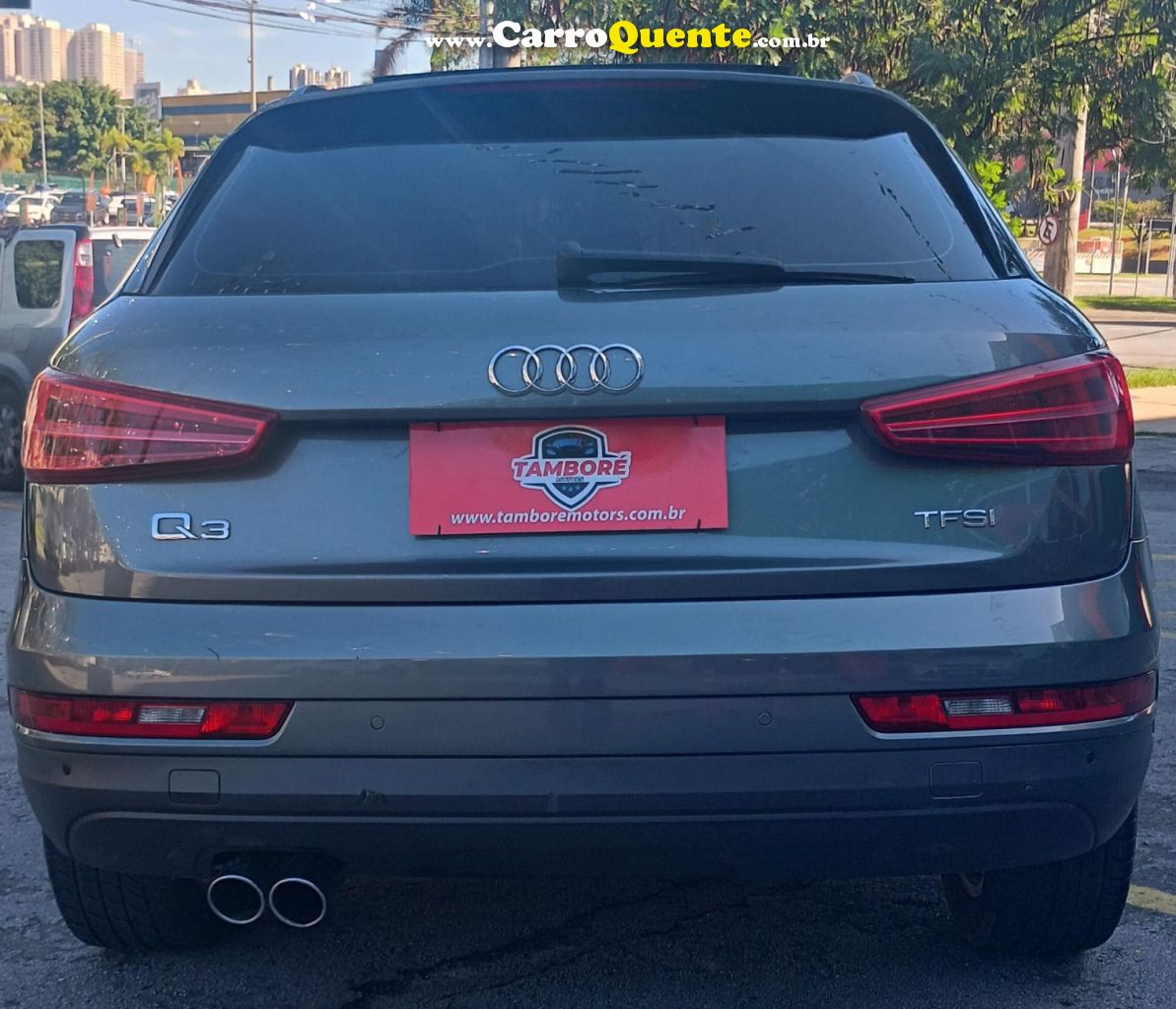 AUDI   Q3 1.4 TFSITFSI FLEX S-TRONIC 5P   CINZA 2017 1.4 FLEX - Loja