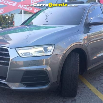 AUDI   Q3 1.4 TFSITFSI FLEX S-TRONIC 5P   CINZA 2017 1.4 FLEX