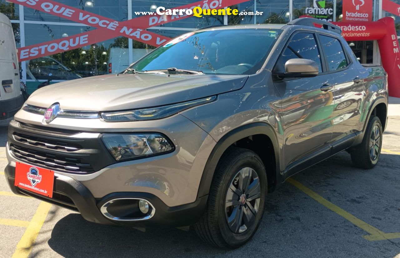 FIAT   TORO FREEDOM 1.8 16V FLEX AUT.   CINZA 2020 1.8 FLEX - Loja