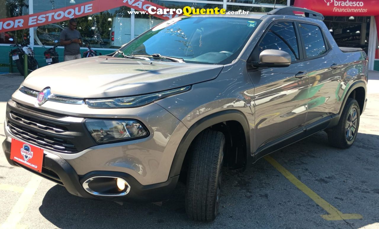 FIAT   TORO FREEDOM 1.8 16V FLEX AUT.   CINZA 2020 1.8 FLEX - Loja