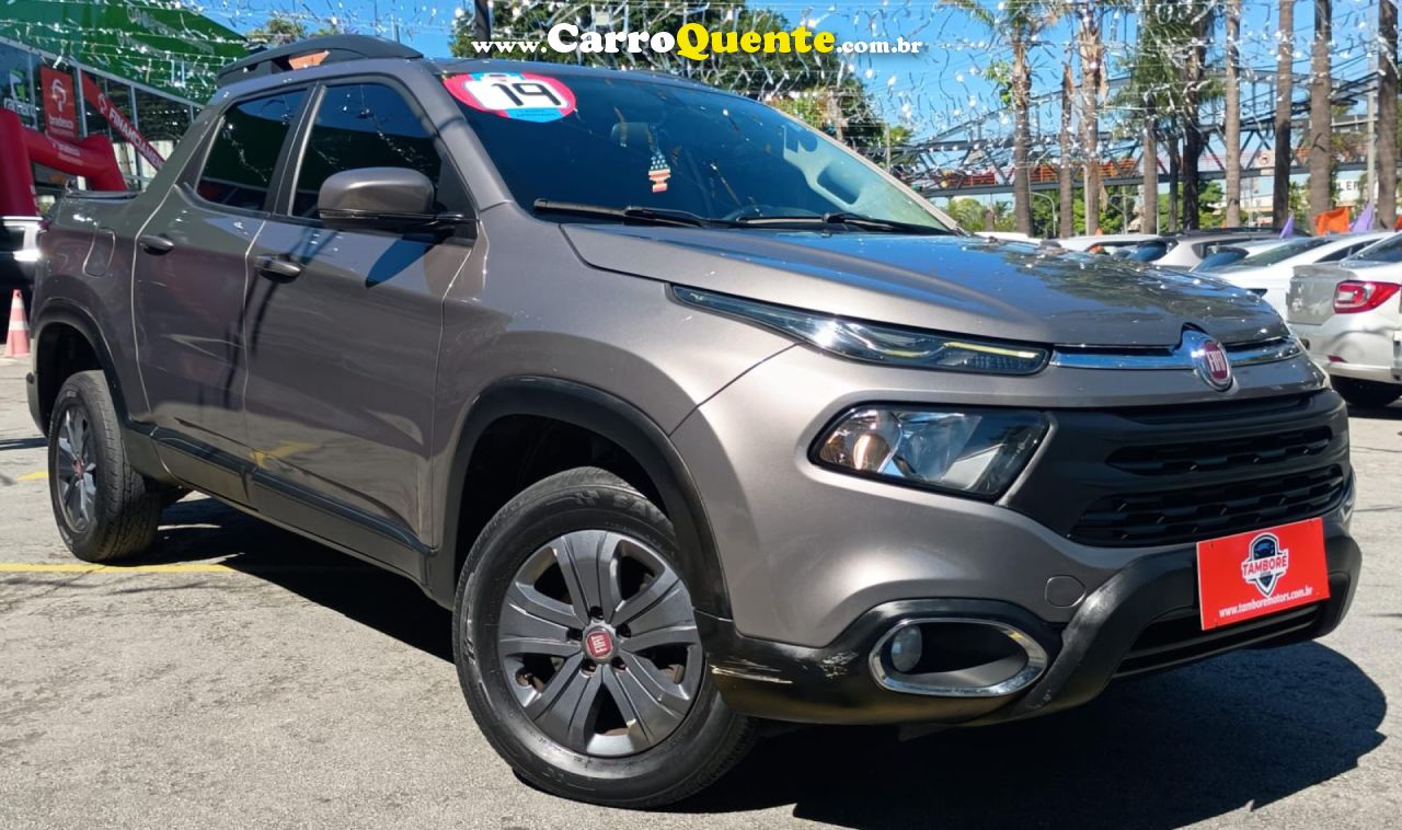 FIAT   TORO FREEDOM 1.8 16V FLEX AUT.   CINZA 2020 1.8 FLEX - Loja