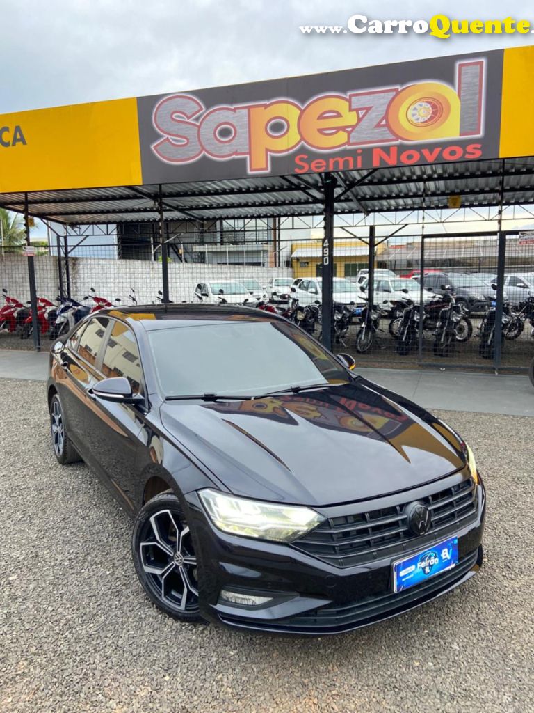 VOLKSWAGEN   JETTA COMFORT. 250 TSI 1.4 FLEX 16V AUT.   PRETO 2019 1.4 FLEX - Loja