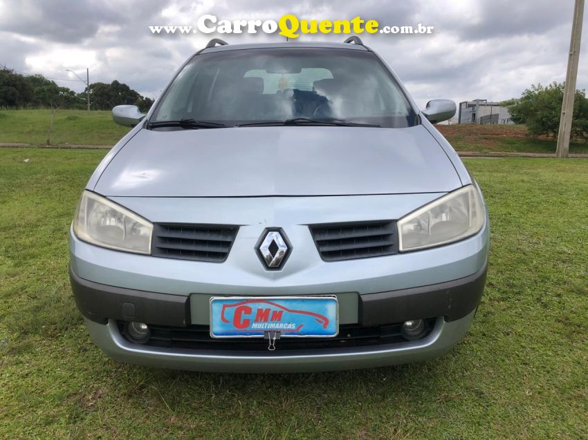 Renault MEGANE 1.6 DYNAMIQUE GRAND TOUR 16V FLEX 4P MANUAL - Loja
