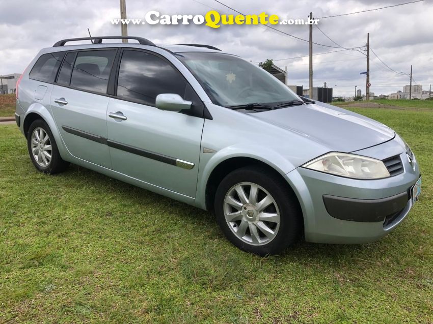 Renault MEGANE 1.6 DYNAMIQUE GRAND TOUR 16V FLEX 4P MANUAL - Loja