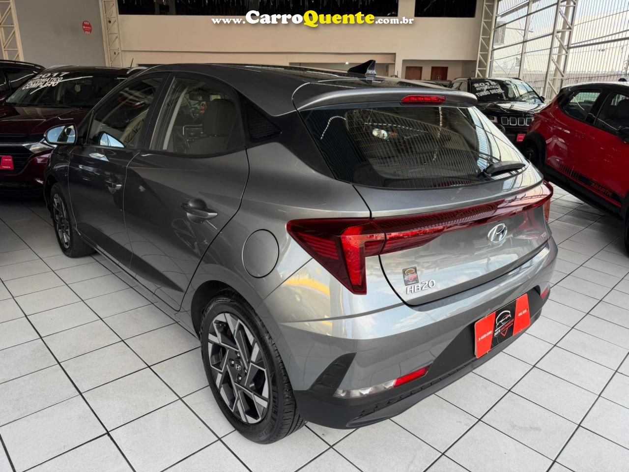 HYUNDAI   HB20 COMFORT 1.0 TB FLEX 12V AUT   CINZA 2024 1.0 FLEX - Loja