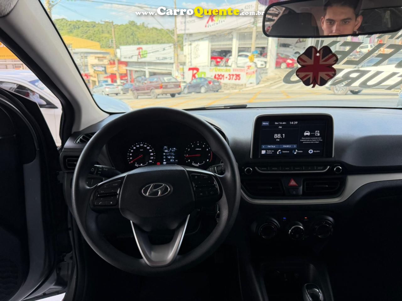 HYUNDAI   HB20 COMFORT 1.0 TB FLEX 12V AUT   CINZA 2024 1.0 FLEX - Loja