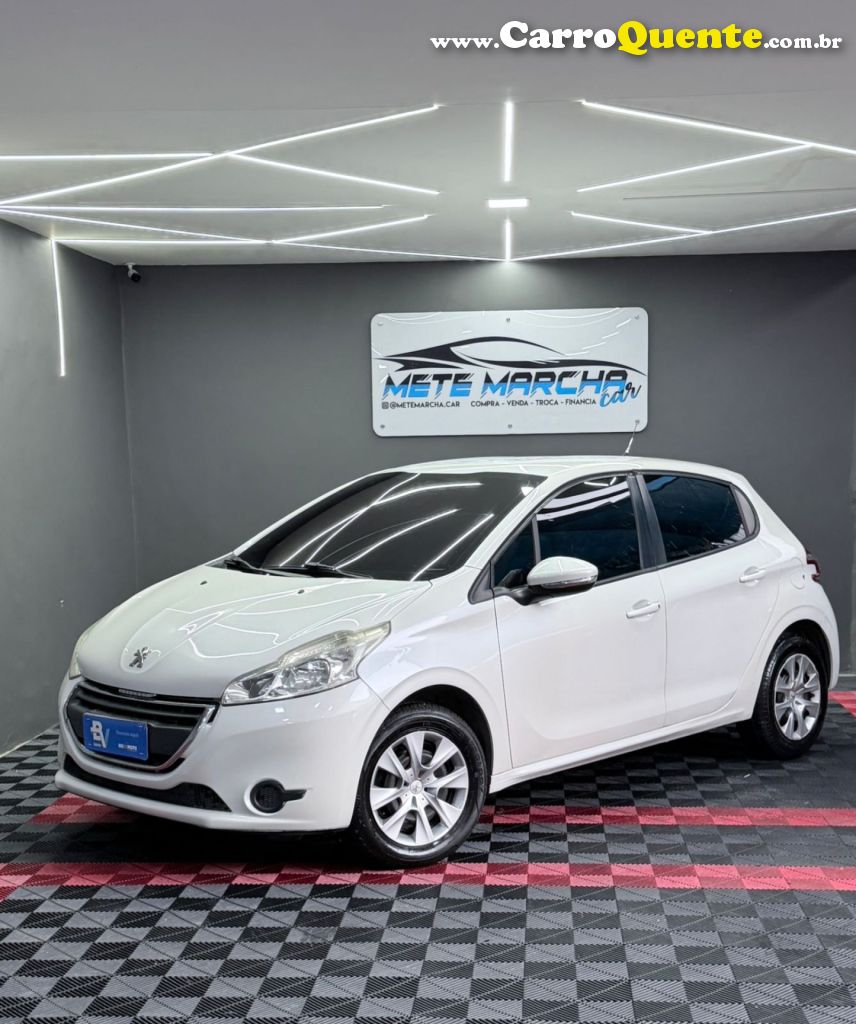 PEUGEOT   208 ACTIVEACTIVE PACK 1.5 FLEX 8V 5P   BRANCO 2014 1.5 FLEX - Loja