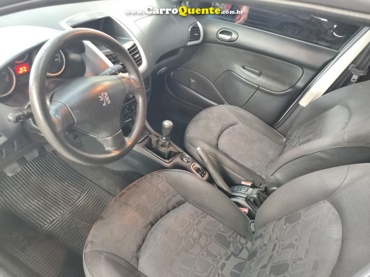 PEUGEOT   207 XR 1.4 FLEX 8V 5P   PRATA 2011 1.4 FLEX - Loja