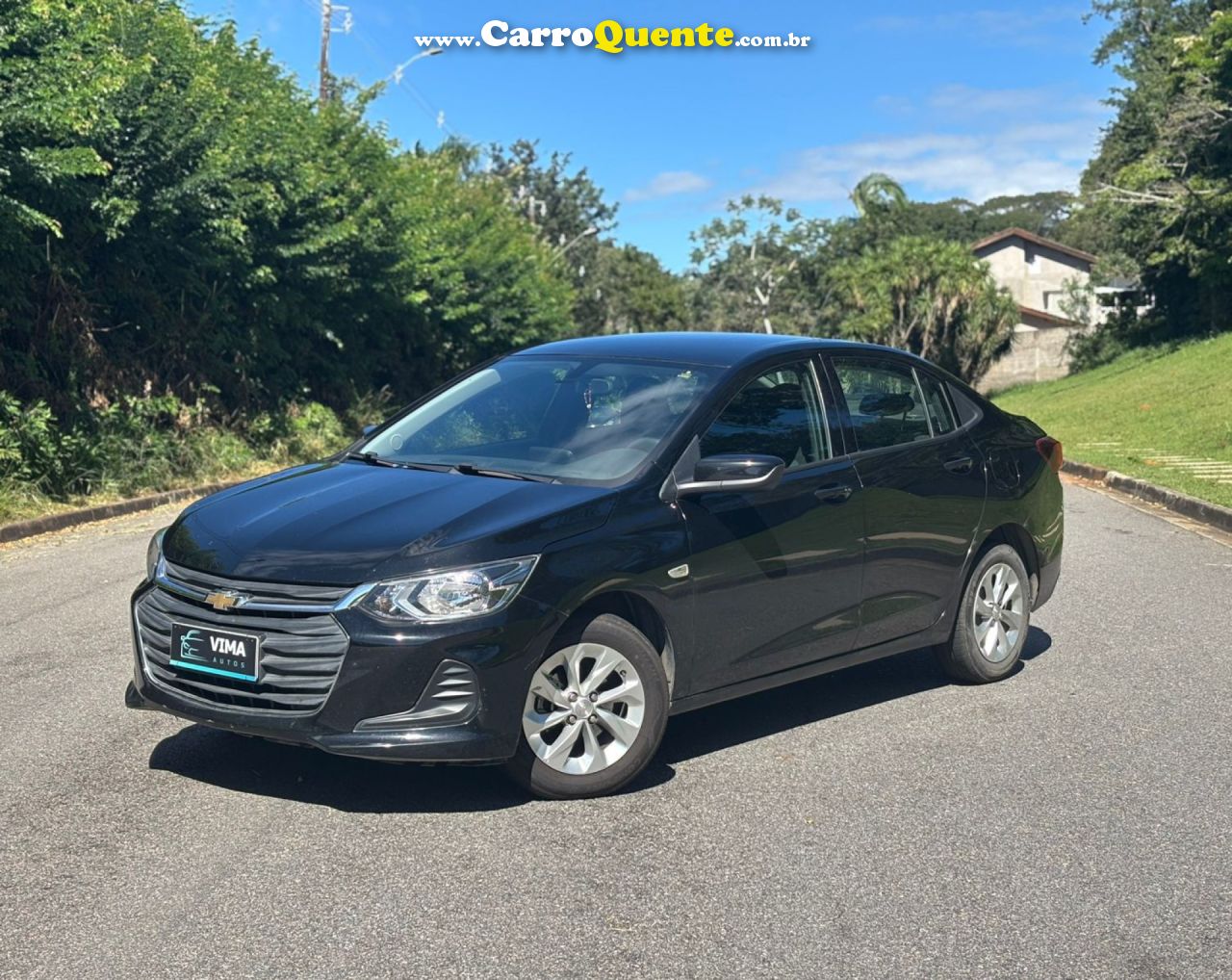 CHEVROLET   ONIX SEDAN PLUS LT 1.0 12V FLEX 4P MEC.   PRETO 2023 1.0 FLEX - Loja