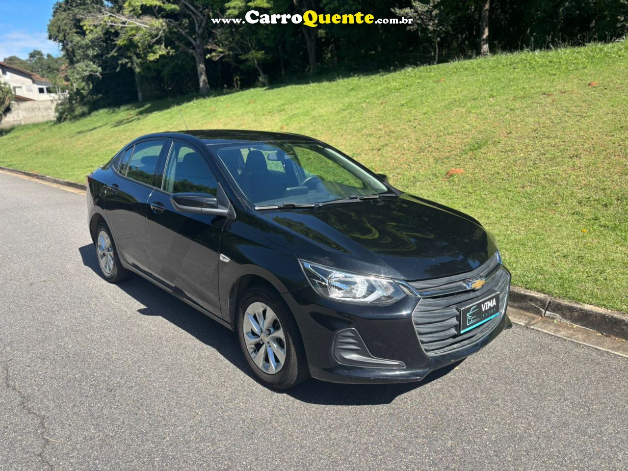 CHEVROLET   ONIX SEDAN PLUS LT 1.0 12V FLEX 4P MEC.   PRETO 2023 1.0 FLEX - Loja