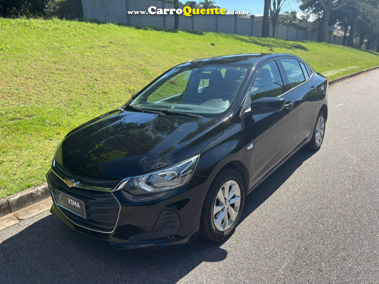 CHEVROLET   ONIX SEDAN PLUS LT 1.0 12V FLEX 4P MEC.   PRETO 2023 1.0 FLEX - Loja