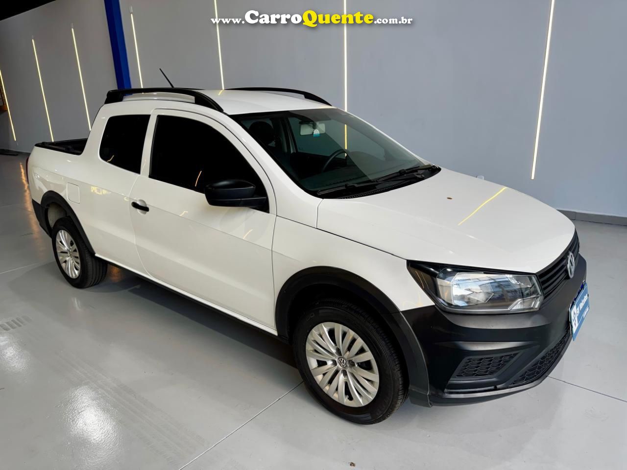 VOLKSWAGEN   SAVEIRO CABINE DUPLA RB   BRANCO 2023 1.6 FLEX - Loja