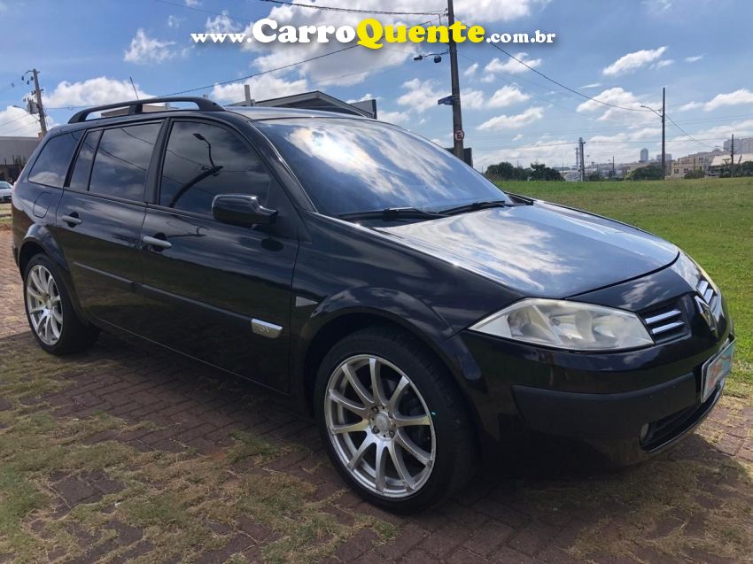 Renault MEGANE 1.6 DYNAMIQUE GRAND TOUR 16V FLEX 4P MANUAL - Loja