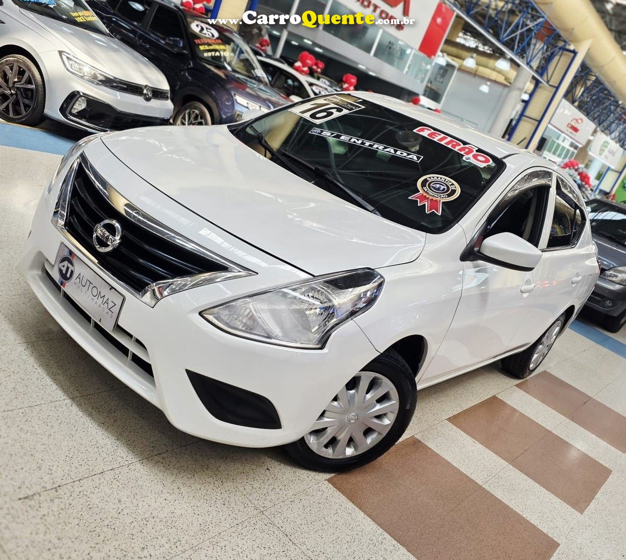 NISSAN VERSA 1.0 12V S 2016 - Loja
