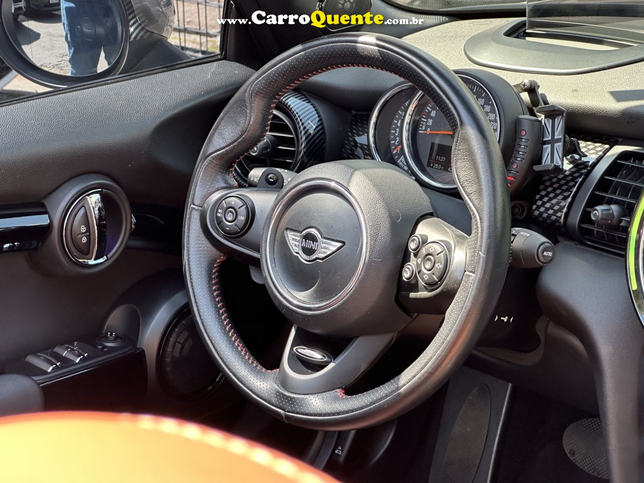 MINI   COOPER CABRIO S 2.0 16V AUT.   CINZA 2018 2.0 GASOLINA - Loja